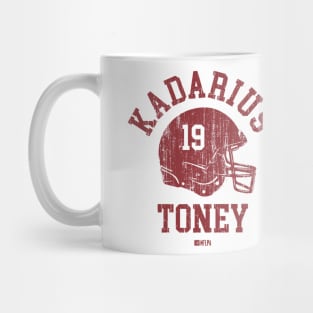 Kadarius Toney Kansas City Helmet Font Mug